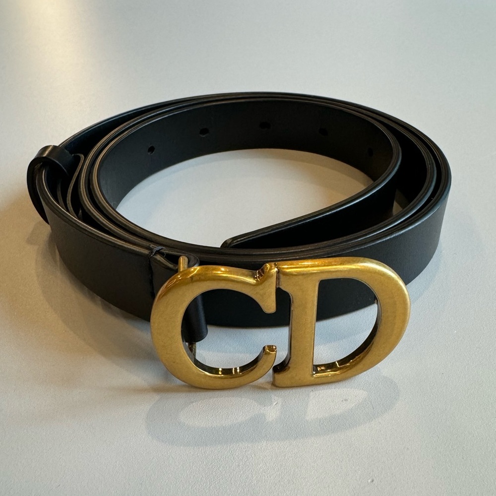 🎉SOLD🎉Dior Saddle Calfskin Belt 90cm